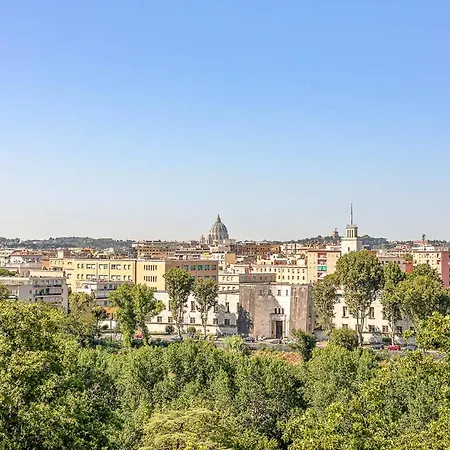 Vintage Penthouse With Panoramic St Peter View Rome