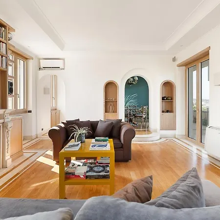 Apartment Vintage Penthouse With Panoramic St Peter View